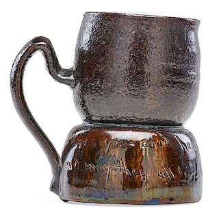 GEORGE OHR Large Jefferson mug