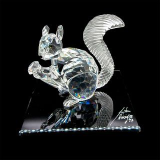 Swarovski Crystal Figurine, The Squirrel 10th Anniversary