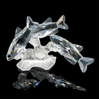 Swarovski Crystal Figurine, Three South Sea Fish