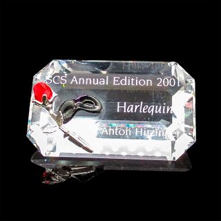 Swarovski Crystal Title Plaque Harlequin