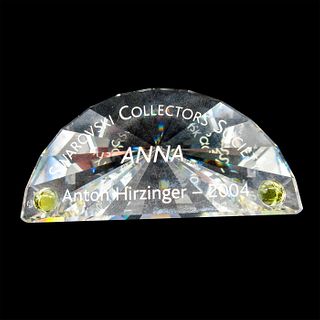 Swarovski Crystal Title Plaque, Anna 2004