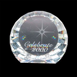 Swarovski Crystal 2000 Paperweight, Celebrate