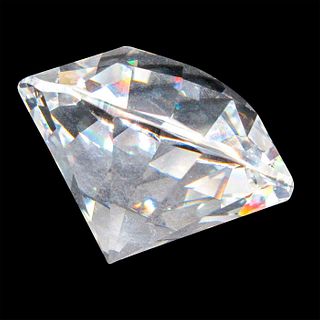 Swarovski Crystal Disc Paperweight Diamond
