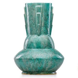 ROSEVILLE Rare large Carnelian II vase