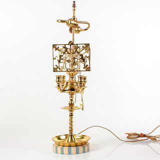 Antique Renaissance-Style Spanish Table Lamp