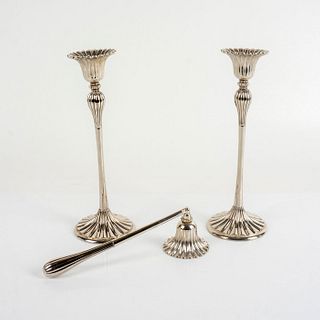 Pair of Godinger Vintage Candle Holders with Snuffer