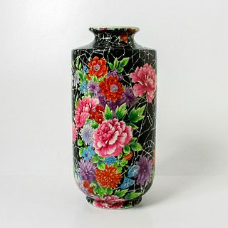 Antique Shelley Porcelain England Cloisonne Pattern Vase