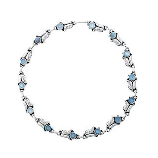 LAURENCE FOSS Moonstone necklace