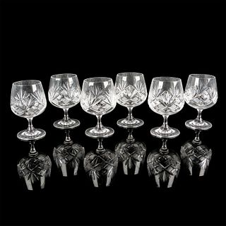 6pc Vintage Cognac Glasses