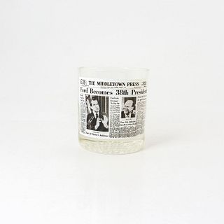 Commemorative President Ford Glass Cup