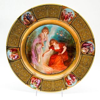 In the Style of Royal Vienna Classical Decorative Plate