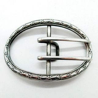WM. B. Kerr & Co. Sterling Decorative Sash Pin Belt Buckle