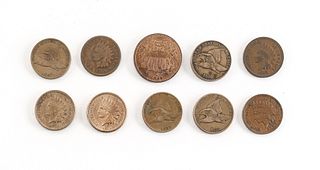 Collection of Flying Eagle & Indian Cents