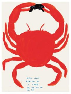 David Shrigley - You Got Beaten By A Crab