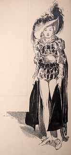 Everett Shinn (1876-1953) The Young King, illustration for Oscar Wilde Book