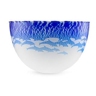 MALCOLM SUTCLIFFE Glass bowl