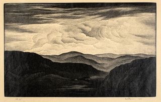 Thomas W. Nason (1889-1971) The Green Mountains, 1941