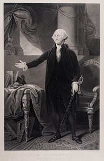 Gilbert Stuart (1755-1828) George Washington, c. 1865