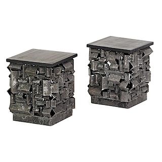 JAMES BEARDEN Pair of side tables
