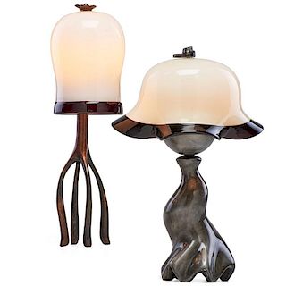 JORDAN MOZER Two table lamps