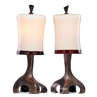 JORDAN MOZER Pair of NickNick lamps