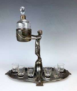 WMF Art Nouveau Liquor Drinks Set