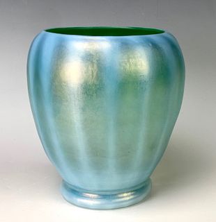 Rare Steuben Oriental Jade Vase