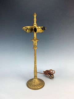Louis XVI  Signed Tiffany Studios Lamp Base
