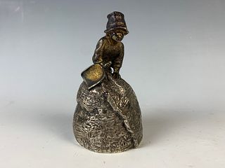 Russian Bell By E.A. Lanceray In Bronze