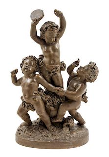 After Claude Michel (Clodion), (Late 19th century), Three Putti