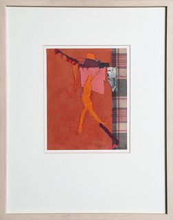 Jean Olds, Reaching No. 2, Collage