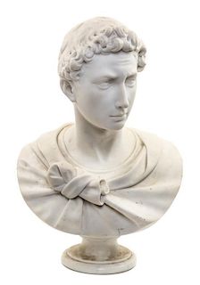 * Artist Unknown, (Italian, 19th Century), Young Man with Curly Hair