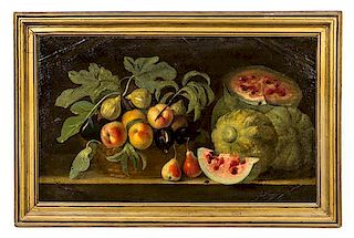 Artist Unknown, (19th Century), Still Life with Fruit