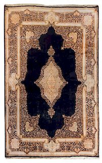 A Persian Wool Rug 12 feet 2 inches x 8 feet 11 1/4 inches.