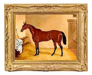 Colin Graeme Roe, (British, 1858-1910), Racehorse, 1891