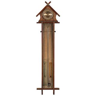 Admiral Fitzroy Clock and Barometer