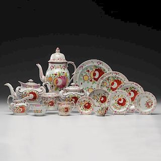 Gaudy Pearlware King's Rose Tablewares