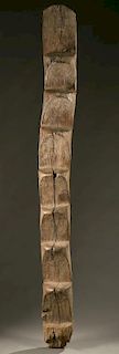 Dogon wooden ladder, 19th / 20th c.