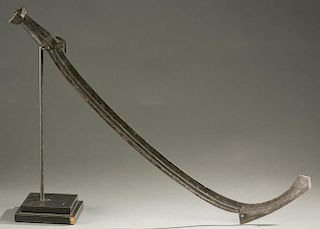 DRC curved sword, 20th century.