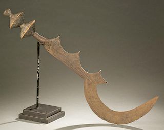 Ngombe executioner's sword, early 20th c.
