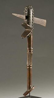 DRC tacked axe, 20th century.