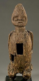 Bangwa desiccated male figure, 19th / 20th c.