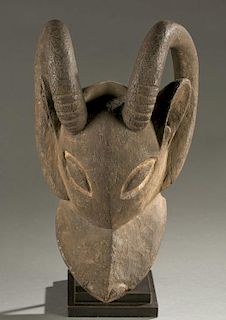 Cameroon Grasslands buffalo mask headdress.