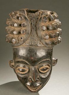 Cameroon Grasslands helmet mask, 20th c.