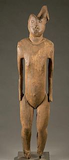 Bongo standing commemorative figure.