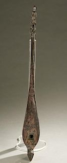 Batak harp with human shaped finial, 18th / 19th c