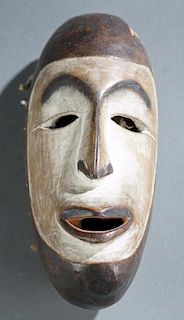 Oval shaped face mask