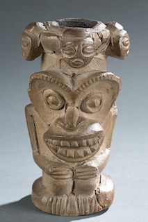Terracotta pipe with multiple faces