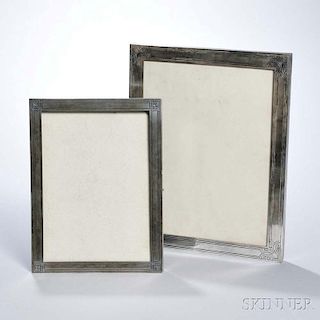 Two Tiffany & Co. Sterling Silver Picture Frames