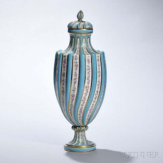 Minton Porcelain Sevres-style Vase and Cover